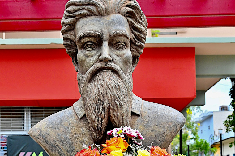 Busto de don Ramón Emeterio Betances. (Foto/Suministrada) 